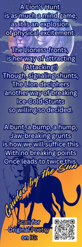 A Lion's Hunt (Original Poetry)