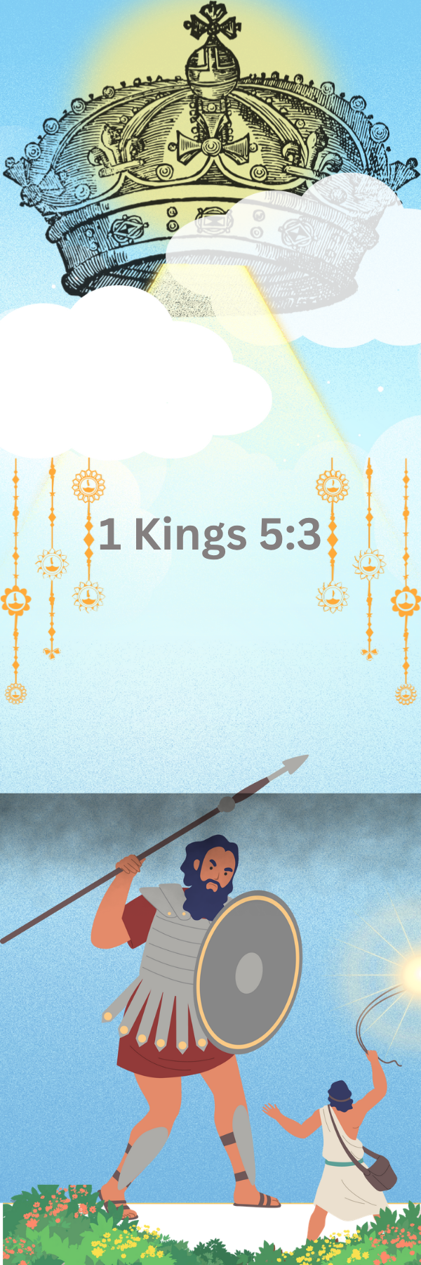 1 Kings 5:3 - (The Bible Says Collection)
